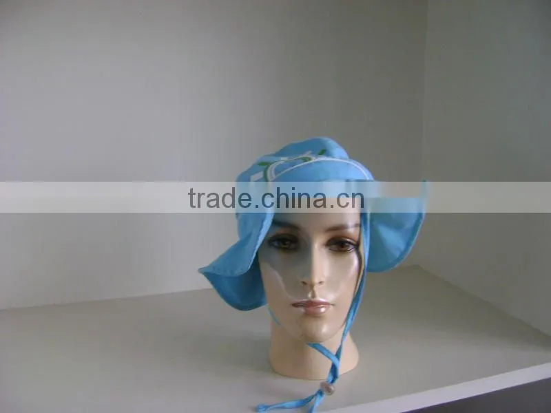 100% cotton khaki wholesale bucket hats