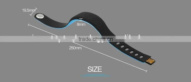 waterproof bluetooth bracelet/Bluetooth Smart wristband 2016 for Android