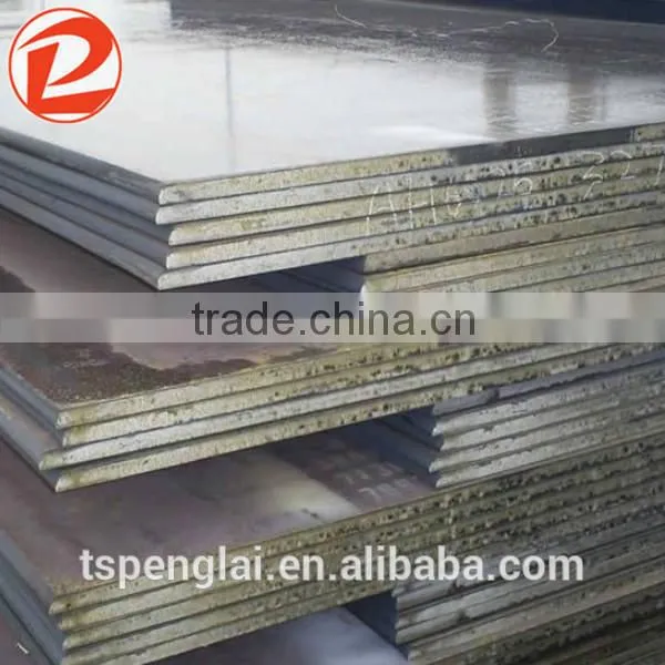 Low alloy high strength steel plate