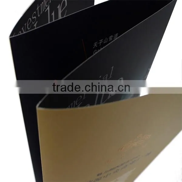 2014 cheap brochure printing&printing unique brochure printing