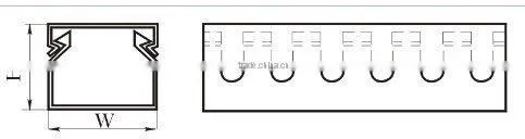 Slotted Cable ducts