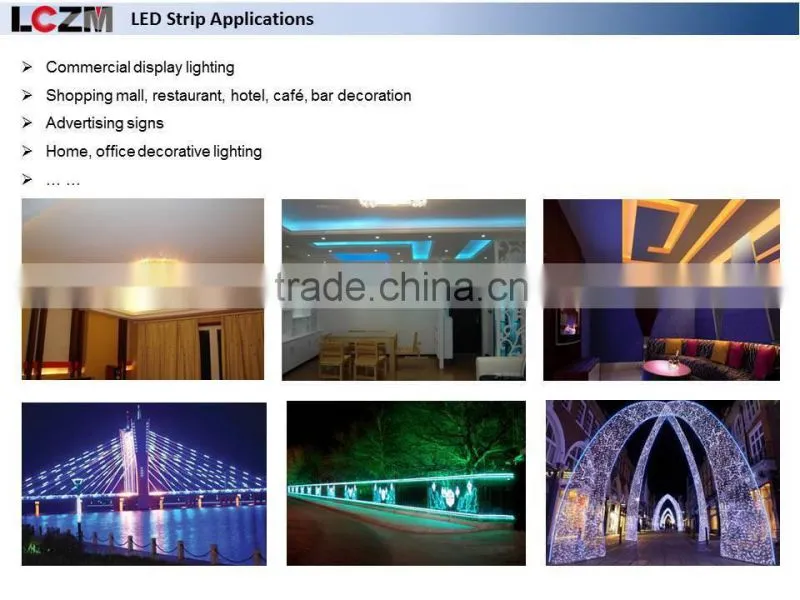 Decoration LED strip 3528 SMD 60leds/meter Red IP 68