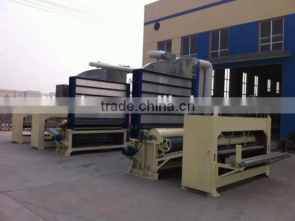Cotton needle punching machine line, needle punching production line
