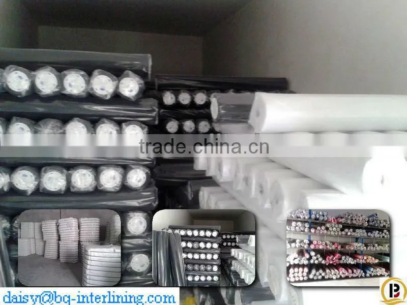 Big Paste dot non-woven fusible interlining fabric/entretela