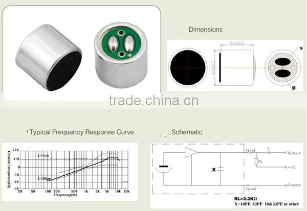 High Sensitivity Gooseneck Microphone For Wireless Telephones