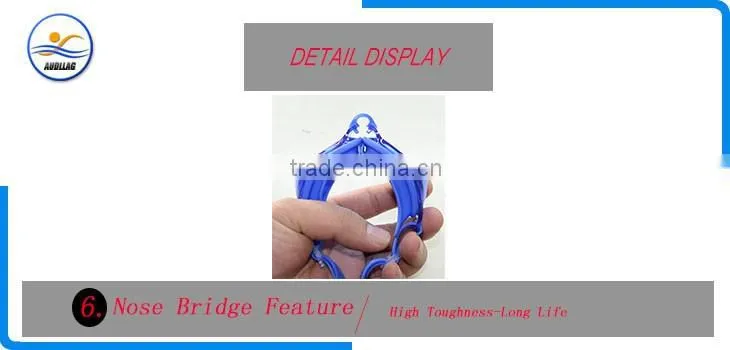 Chinese manufacturer wholesale professional safety fashionable anti-fog silicone swimming glasses for dive