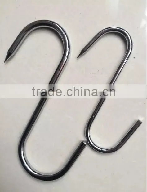 S shaped hanger hook metal S hook