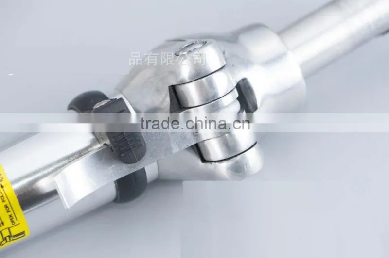 2015 Newest 22.2mm/25.4mm Bar Bore Silver Alloy Folding Bike Handlebar Stem