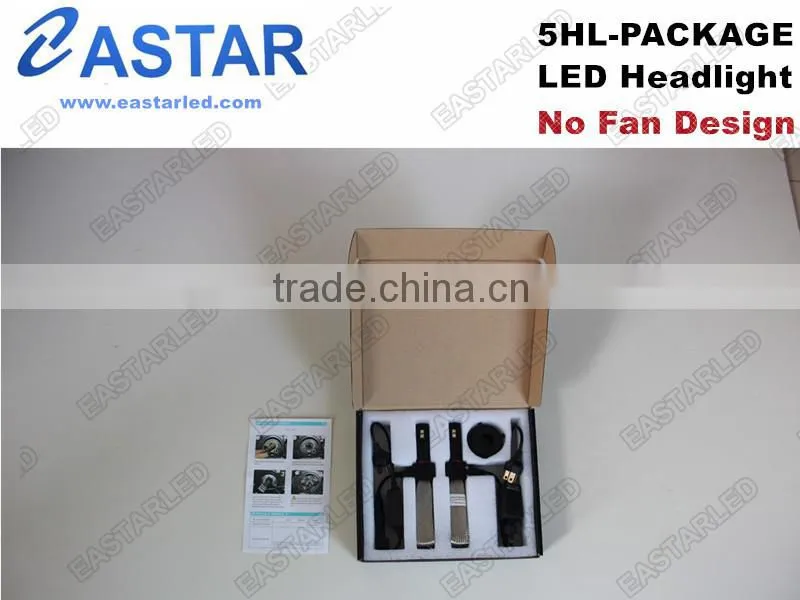 No Fan Design H4 LED Head Light 5G