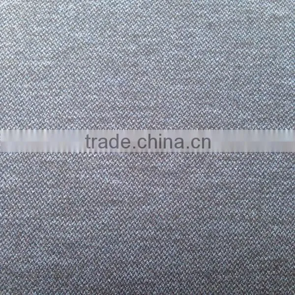 Dyed cotton double sided weft knitted stripe jersey fabric