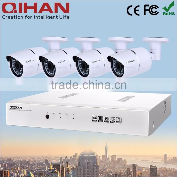 1080P HD display 4CH CCTV surveillance systems