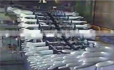 Surgical Disposable latex glove dipping machine