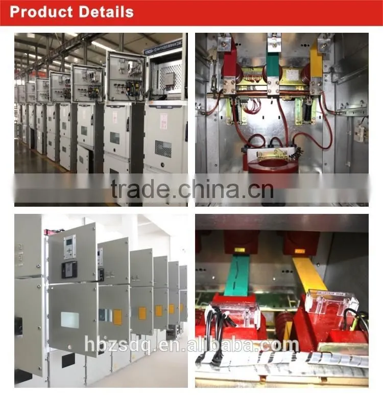 KYN28-12 12kv indoor metal clad enclosed switchgear cubicle