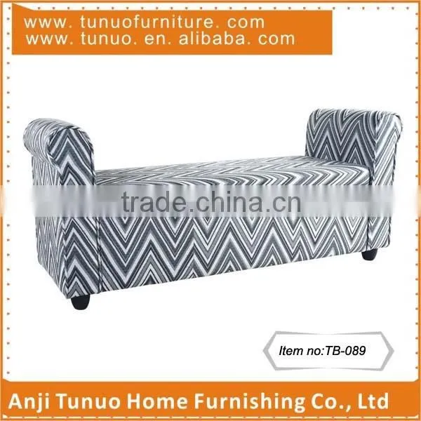 Siesta&sitting bench for resting , storage bench arm bench