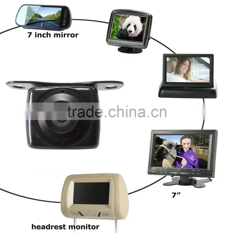 Waterproof Car Rearview Camera Night Vision Car Reverse Camera HD