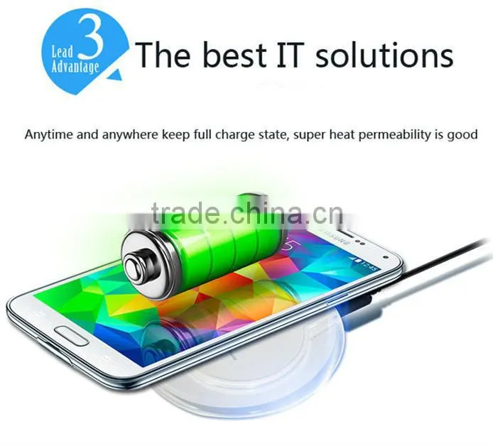 Reasonable price 4000mah qi wireless power bank for huawei honor 6 qi wireless power bank 2600mah