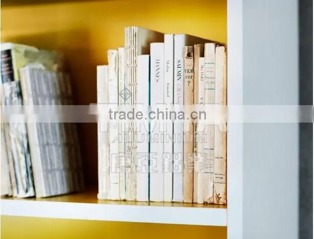 Modern design aluminum furinture/ aluminum bookself,chest for hot sale