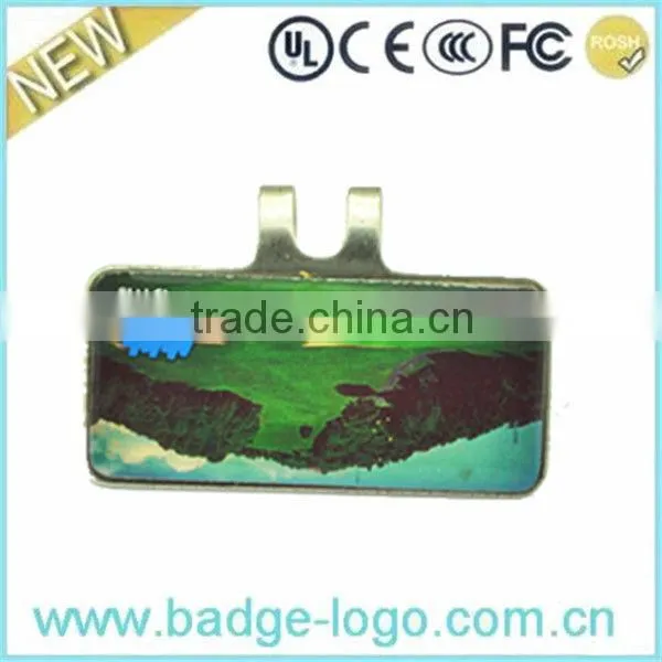 novelty fashion custom colorful golf hat clip