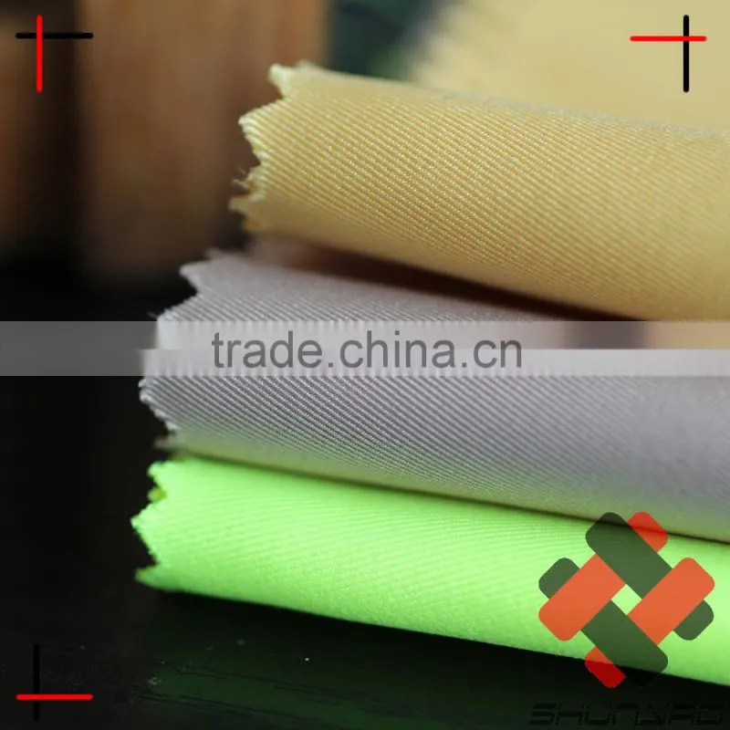 T400 3/3 Twill mechanical stretch fabric without Polyurethane spandex for parka jacket