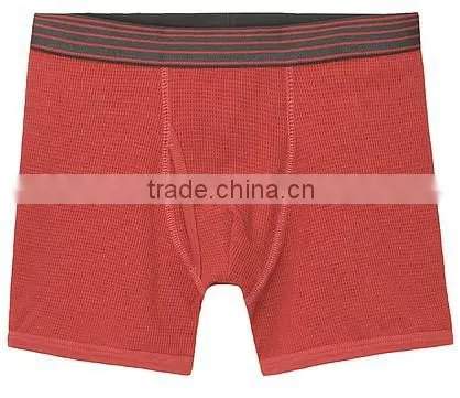 soft cotton basic men underwear boxer short