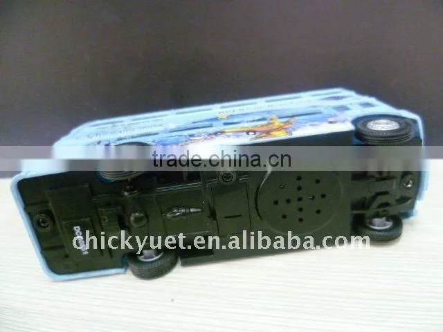 1:72 Die cast double-decker London bus model toy
