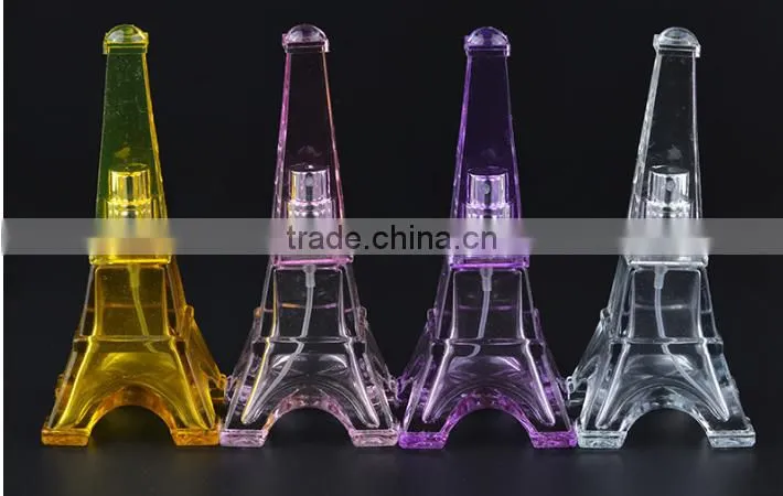 The Eiffel Tower 30 ml perfume glass spray bottle of cosmetics packaging