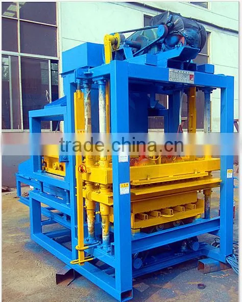 semi or automatic operation QT4-25 concrete block making machine Huarun Tianyuan factory