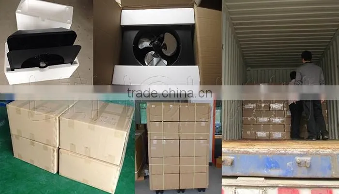 Natural Air Conditioner! 12 inch 45W brushless DC motor Solar gable fan