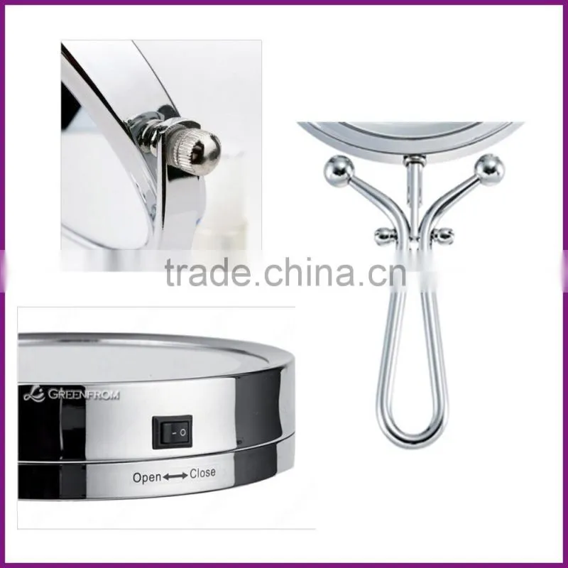 Multifunctional double side table mirror luxury made in china mirror