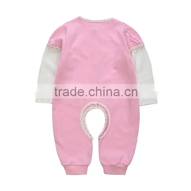 2015 Baby girls soft shell baby romper blank