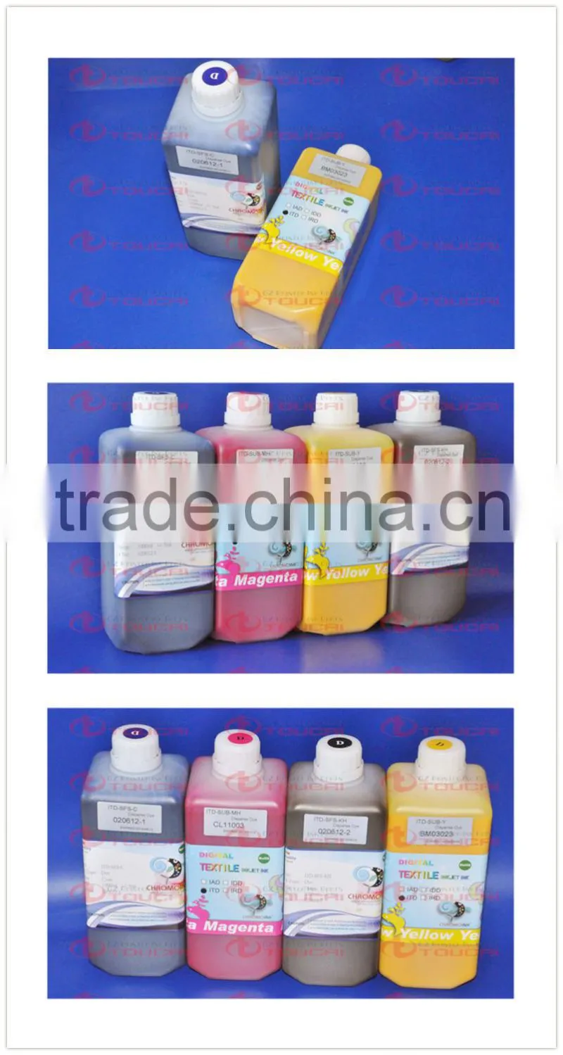 Sublimation ink for Muoth/Miamki/Roland DX4 / DX5 / DX7 Printerhead, Digital Sublimation ink for Wide Format Printers