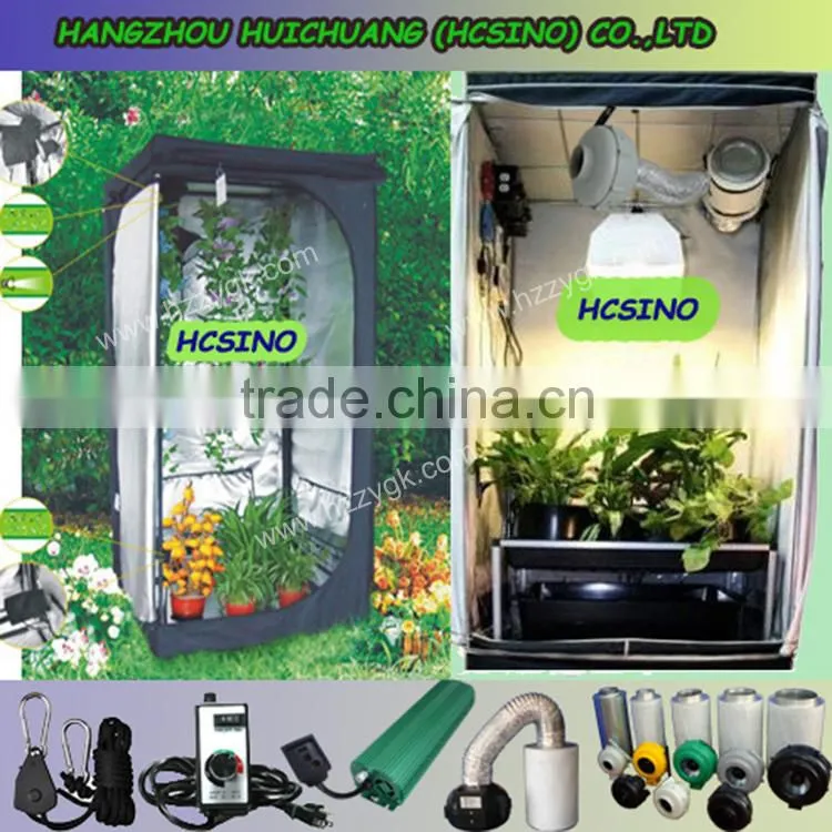 Wholesale 210D/600D Mylar Outdoor/Indoor Greenhouse Vegetable Plant Hydroponic Growing Tent Kits