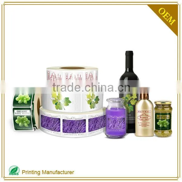Wholesale High Quality Waterproof Warning Adhesive Label Sticker
