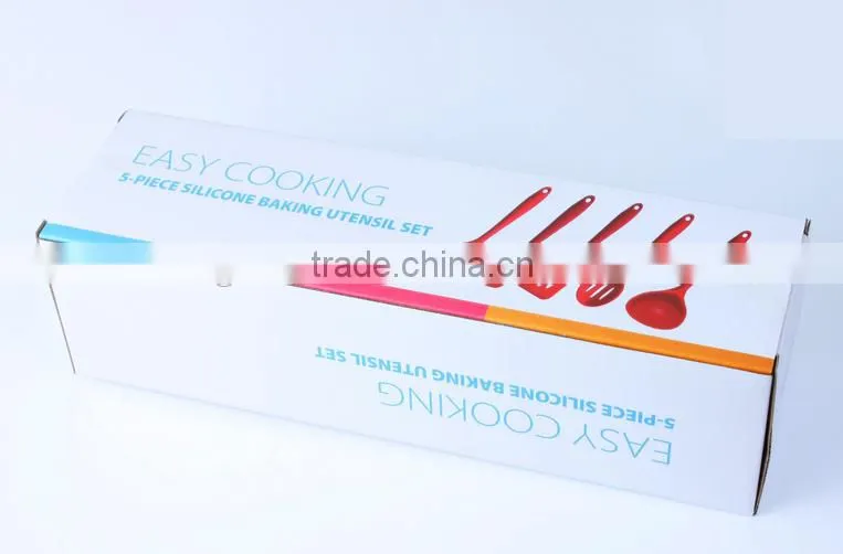 Funny Silicone Cooking Set Kitchen Utensil Set of 5