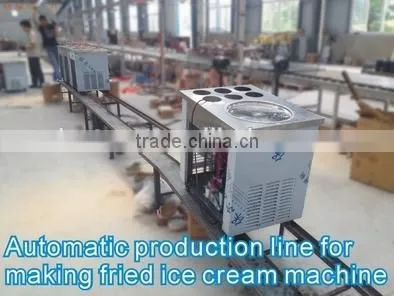 roll fry ice cream machine ice cream fried machine flat pan fried ice cream machine