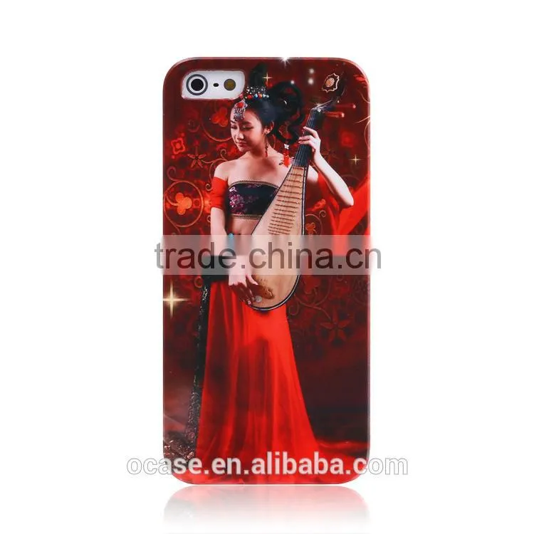 Chinese Style Luxury Sublimation 3D Craft Hard Case For iPhone 6s Cover.