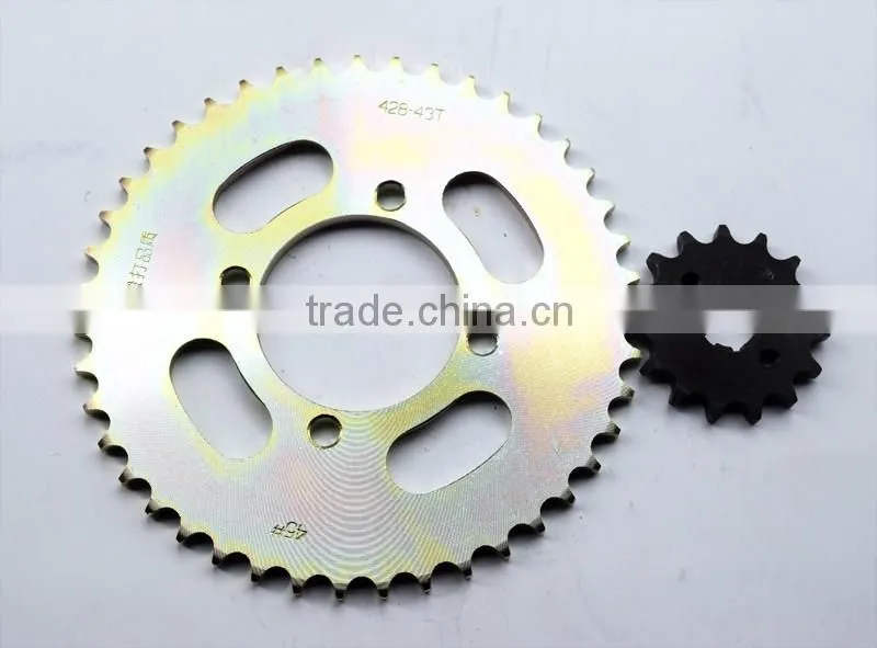 JD100 428 43T Motorcycle Sprocket
