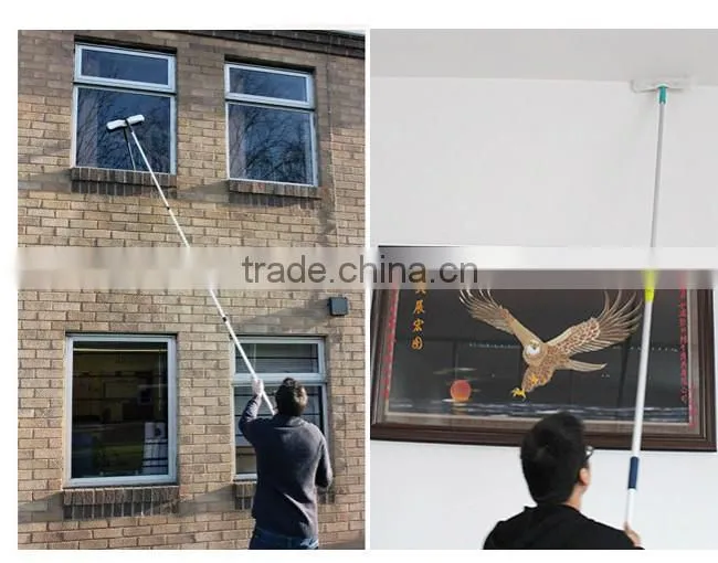 Long Reach window cleaning equipment, window cleaning tools kit