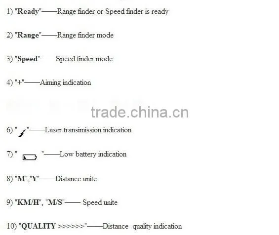 2013 Srate 500m Golf Laser Rangefinder LRMB1