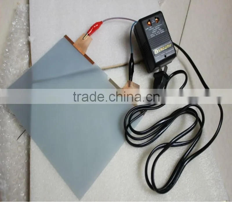 Opaque Eletric PDLC tempered Glass for Windows and Doors, PDLC switchable film/glass