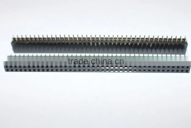 Female Header 2.54mm double row straight 40 pin