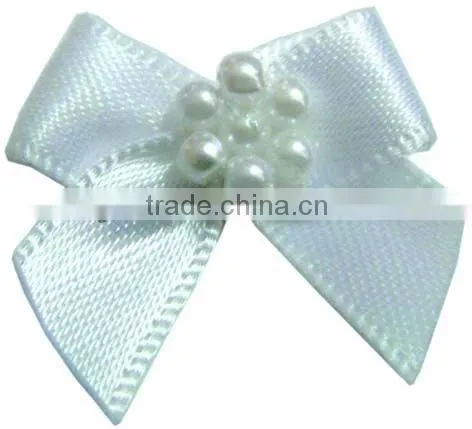 China factory supply Green grosgrain ribbon bows for perfume decor or formal dress