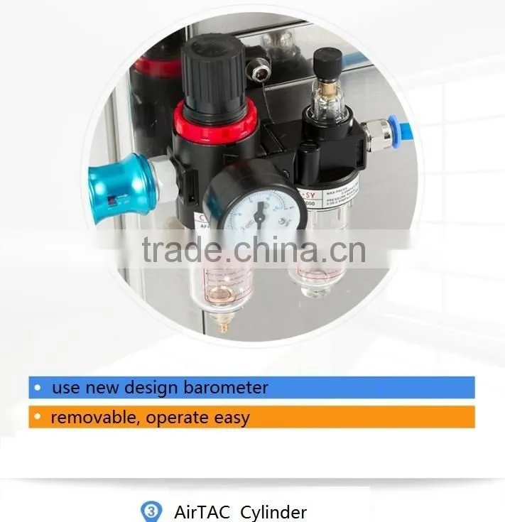 100ml Pneumatic Oil Filling Machine/Honey Liquid & Paste Filling Machine