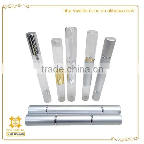 Pen shape black cap screw up 14ml mascara tube