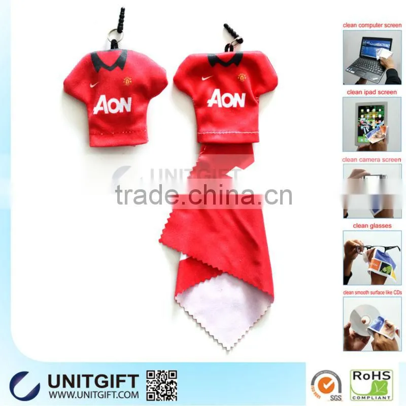 Popular microfiber promotional cleaning cloths smart watch