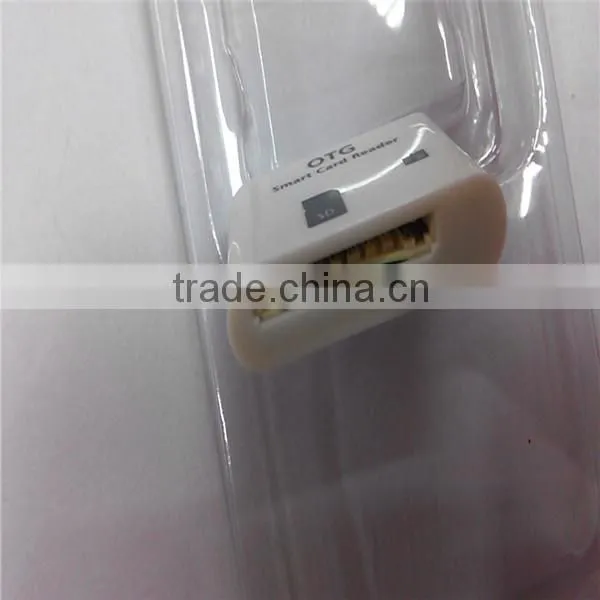 plug and play micro usb otg card reader connection kit for smartphone