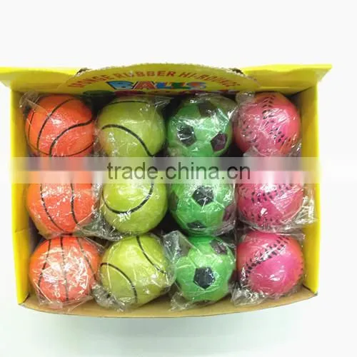 Hot Color Solid Rubber smooth Balls
