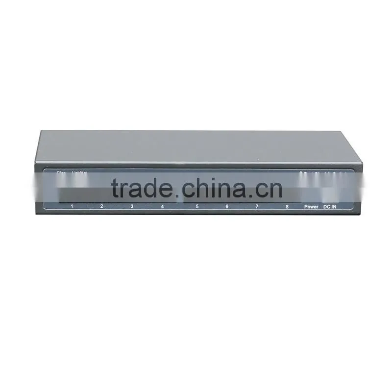Ethernet switch 8 Port full gigabit 10/100/1000Mbps desktop network switch