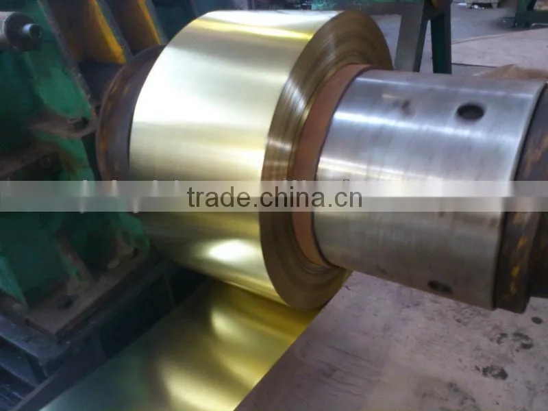 Lacquered tinplate coil