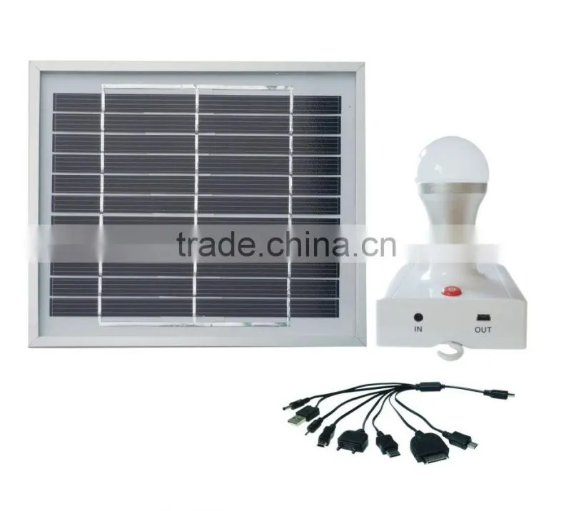 protable solar reading lamp with Li-ion battery